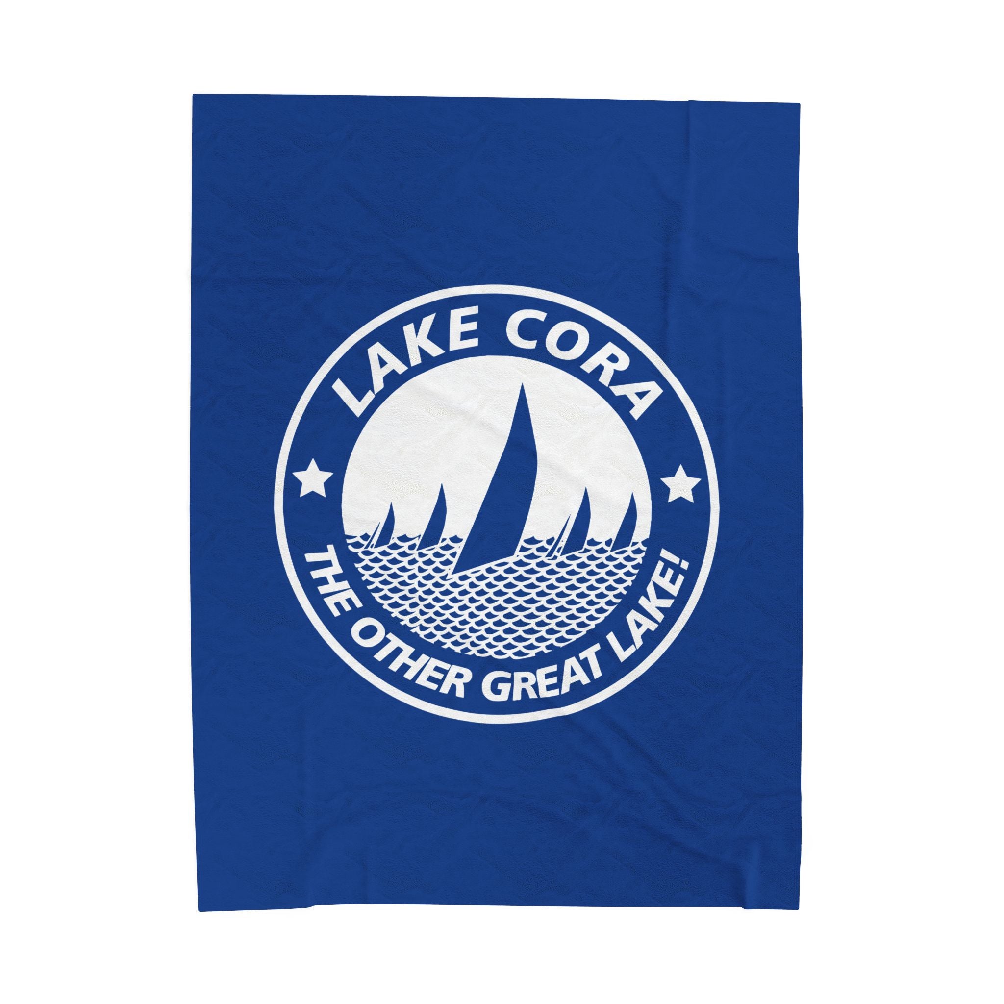 Cozy Velveteen Plush Blanket | Lake Cora