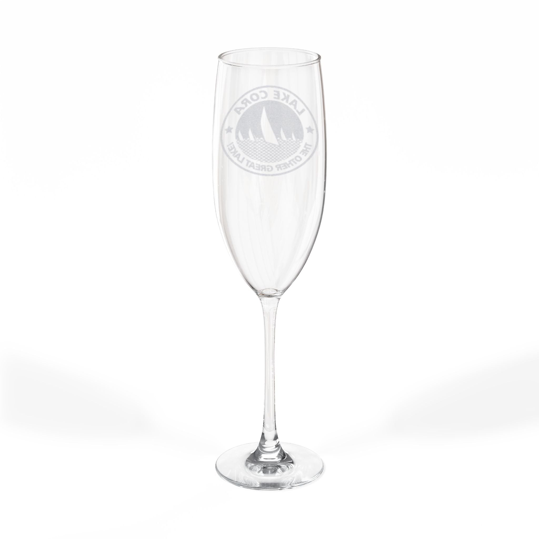 Champagne Flute (Engraved) | Lake Cora