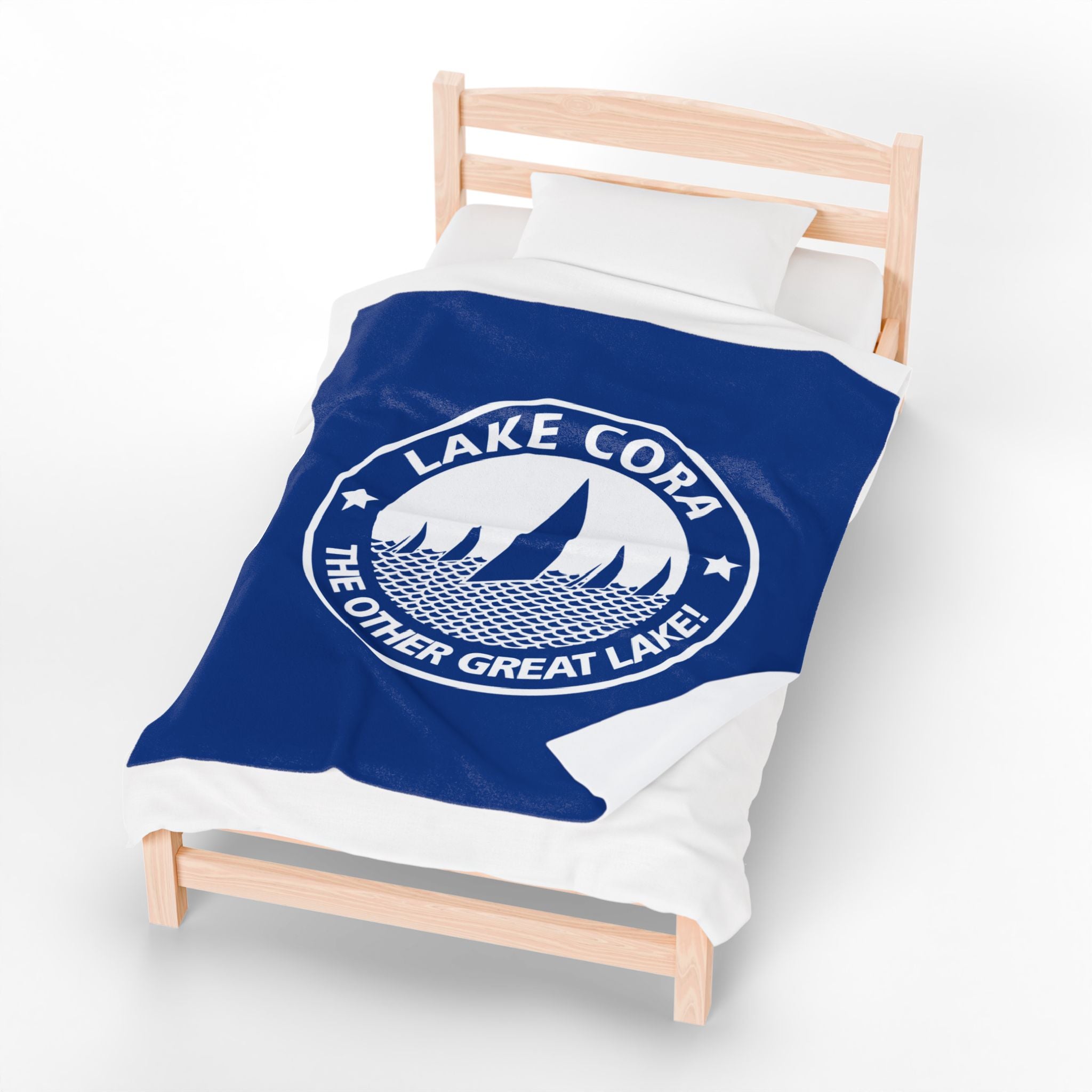 Cozy Velveteen Plush Blanket | Lake Cora