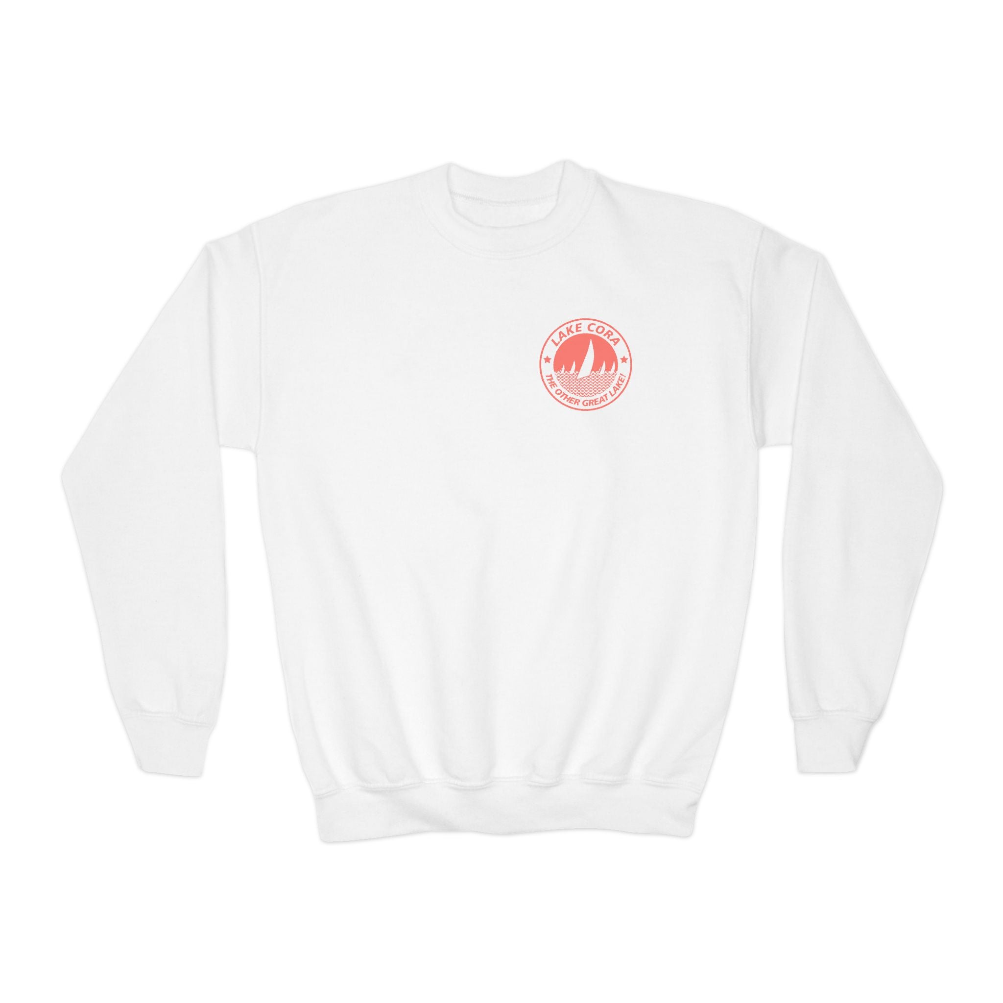 Youth Pocket Logo Crewneck Sweatshirt | Lake Cora