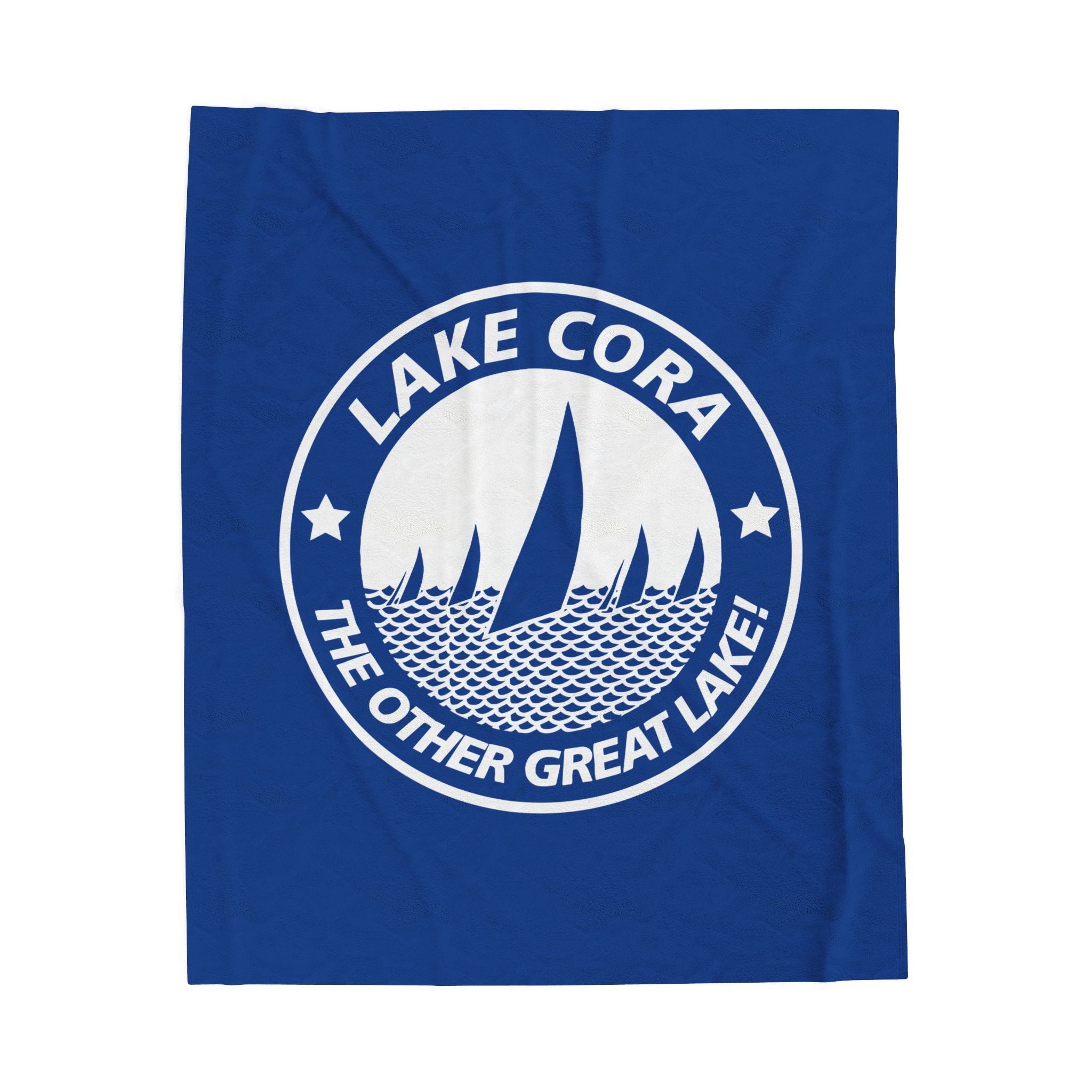 Cozy Velveteen Plush Blanket | Lake Cora