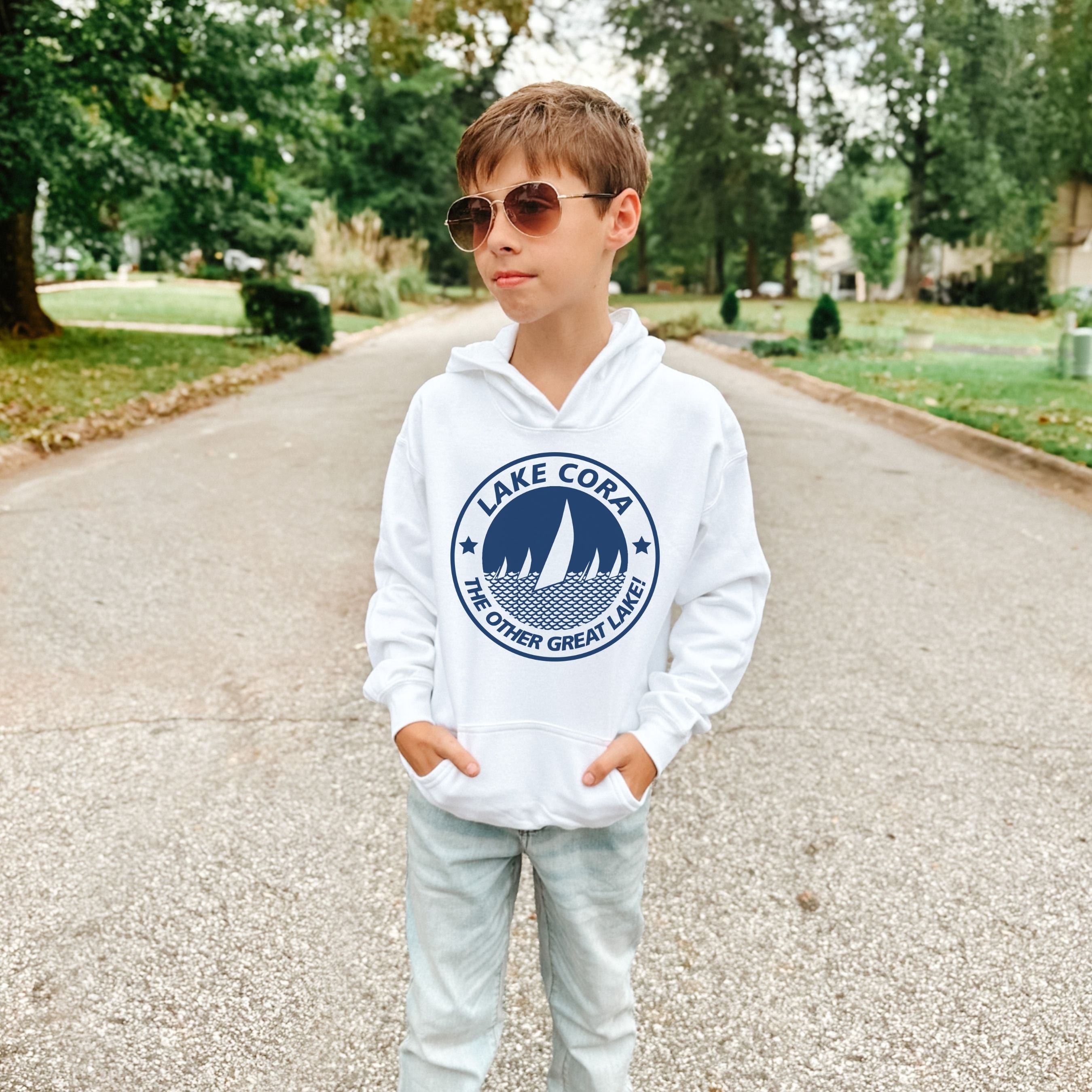 Youth Logo Hoodie Sweatshirt | Lake Cora