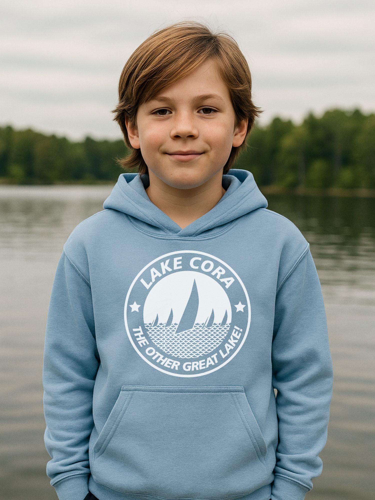 Youth Logo Hoodie Sweatshirt | Lake Cora