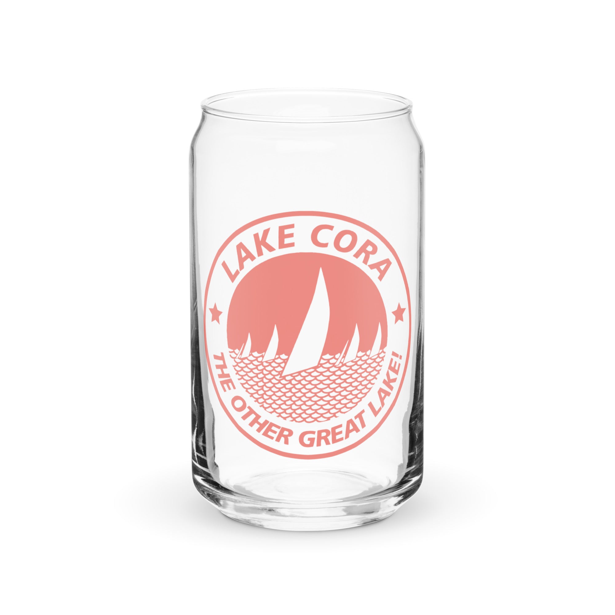 Can-shaped glass cup | Lake Cora