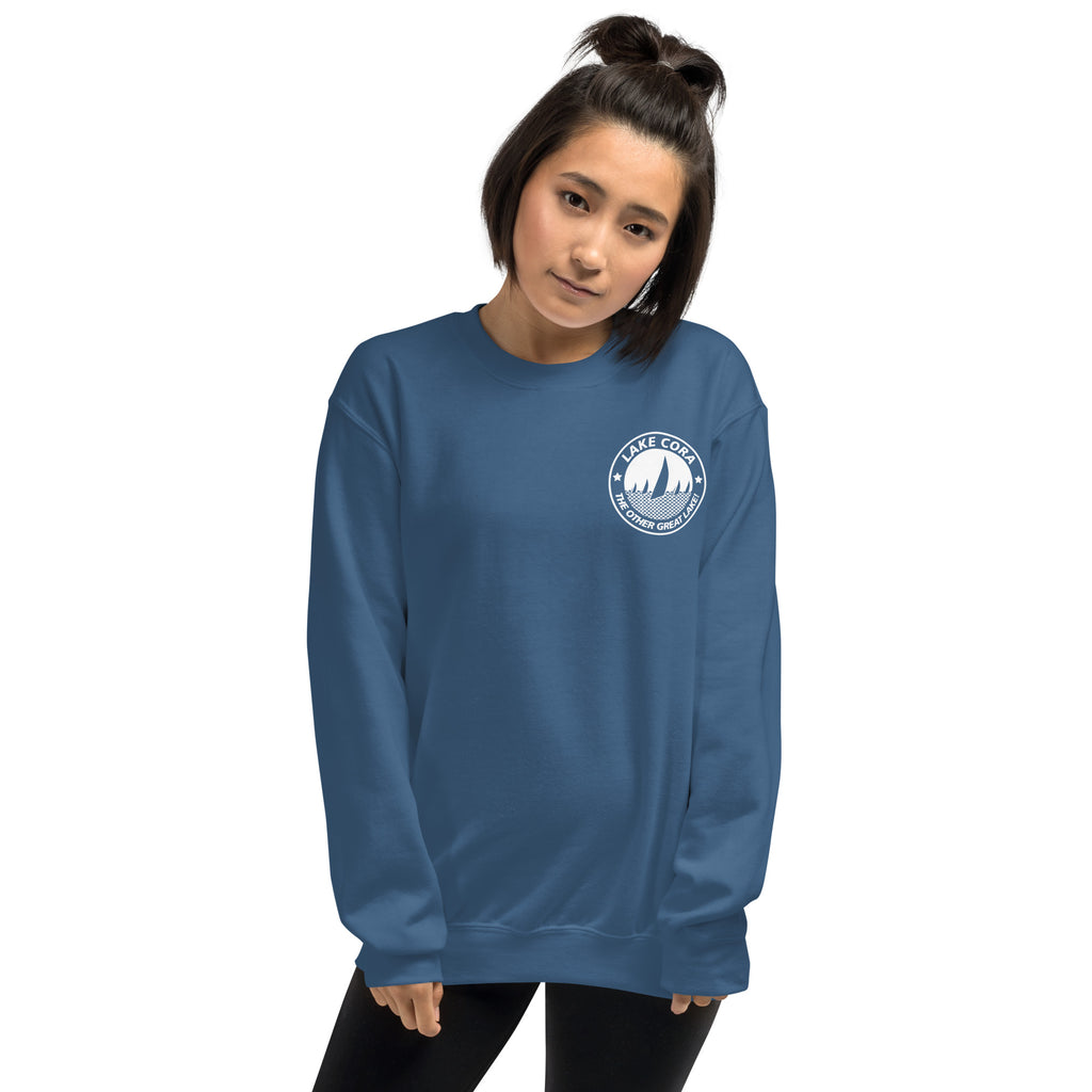 Adult Pocket Logo Crewneck Sweatshirt | Lake Cora