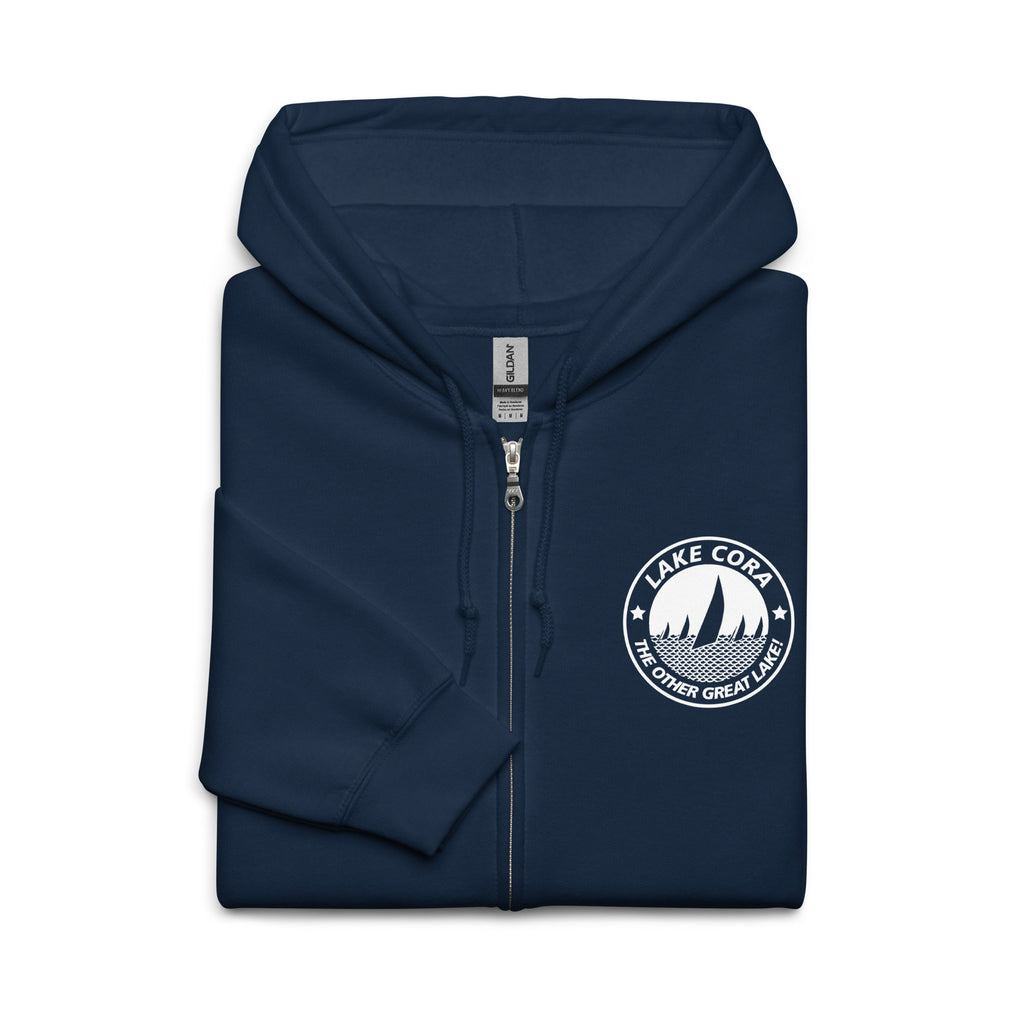 Adult Zip-Up Sweatshirt | Lake Cora