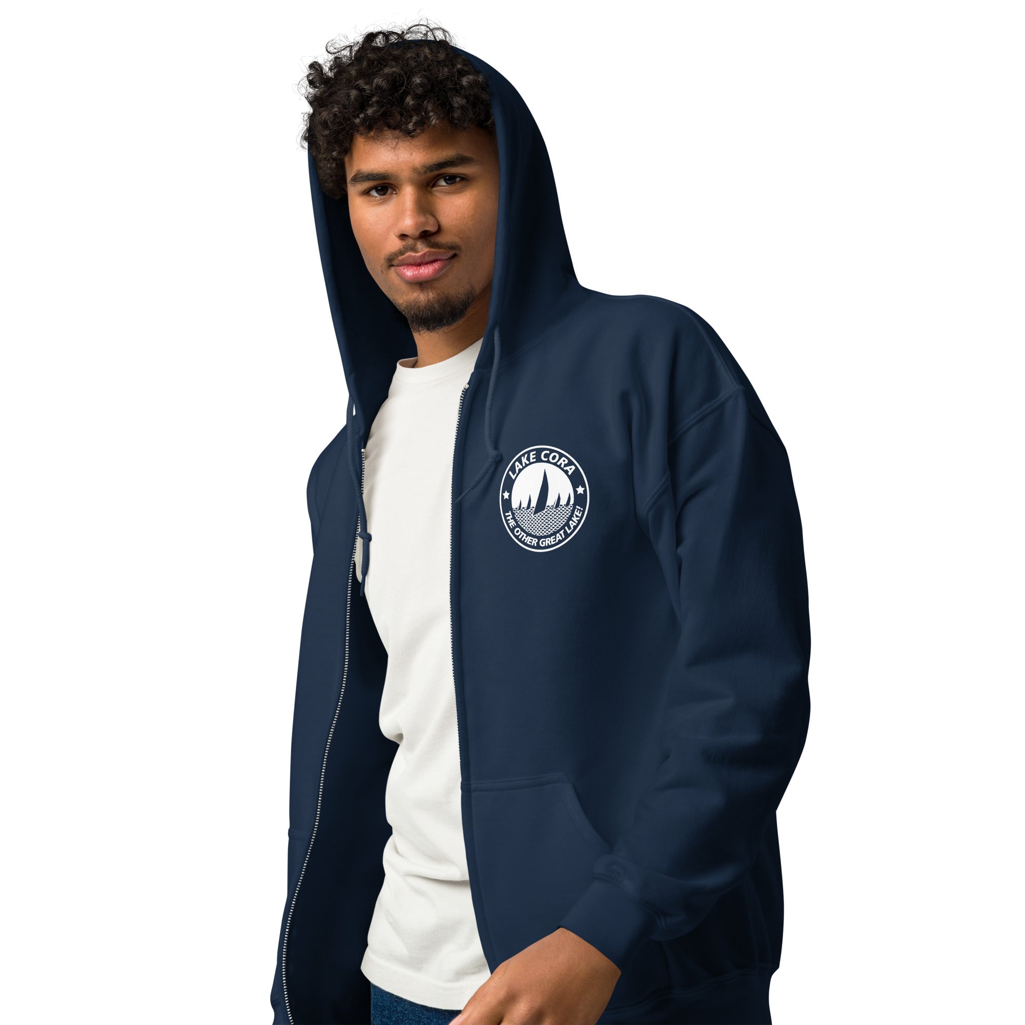 Adult Zip-Up Sweatshirt | Lake Cora – The Dockside Collection